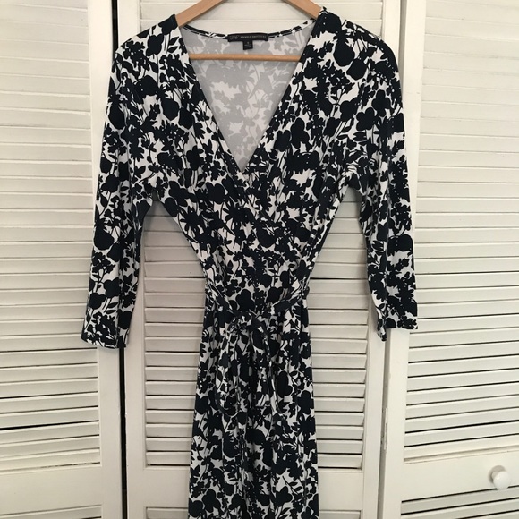 brooks brothers wrap dress